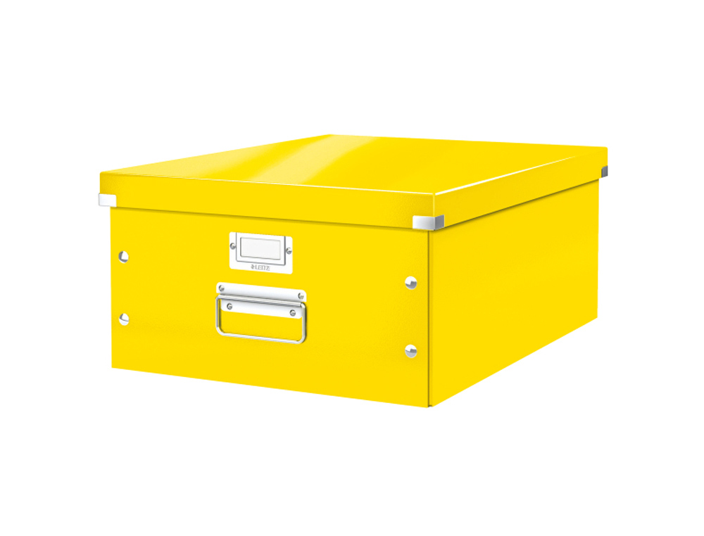 CAJA LEITZ CLICK&STORE GRANDE COLOR AMARILLO 369X200X484 MM