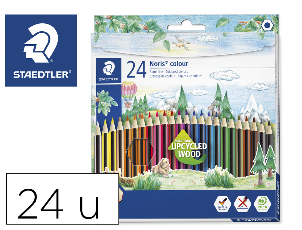 Rotulador Staedtler Noris Club Slim Estuche De 20 Colores — Firpack