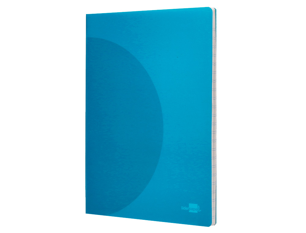 LIBRETA LIDERPAPEL 360 TAPA DE PLASTICO A4 48 HOJAS 90GR PAUTA 5 2,5MM CON MARGEN COLORES SURTIDOS