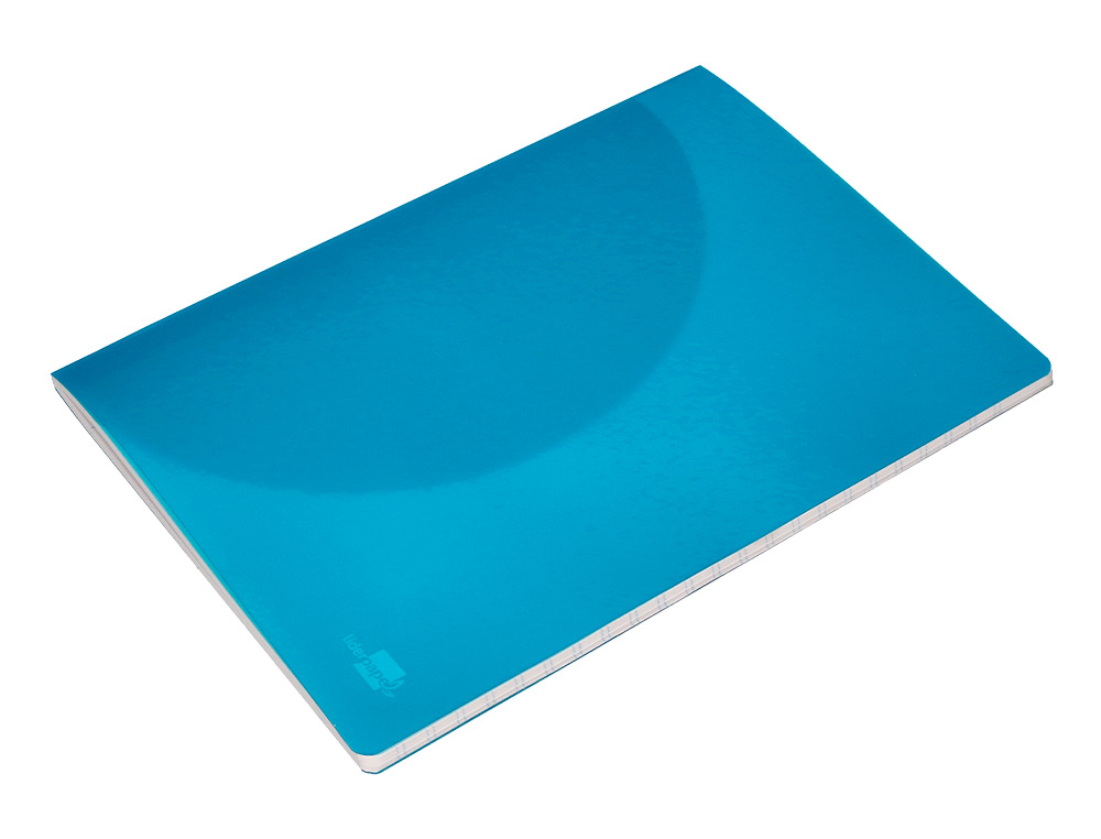 LIBRETA LIDERPAPEL 360 TAPA DE PLASTICO A4 48 HOJAS 90GR PAUTA 5 2,5MM CON MARGEN COLORES SURTIDOS