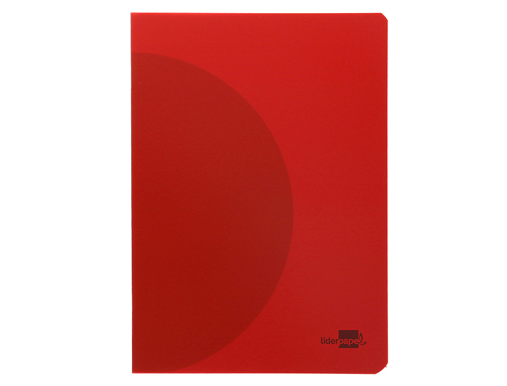 LIBRETA LIDERPAPEL 360 TAPA DE PLASTICO A5 48 HOJAS 90GR LISA SIN MARGEN COLORES SURTIDOS