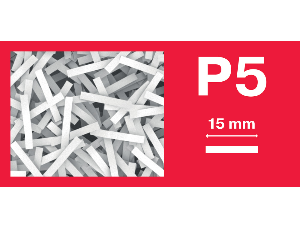 DESTRUCTORA DE DOCUMENTOS REXEL MOMENTUM M515 CAPACIDAD DE CORTE 15 HOJAS DESTRUYE GRAPAS Y CLIPS PAPELERA 30 L