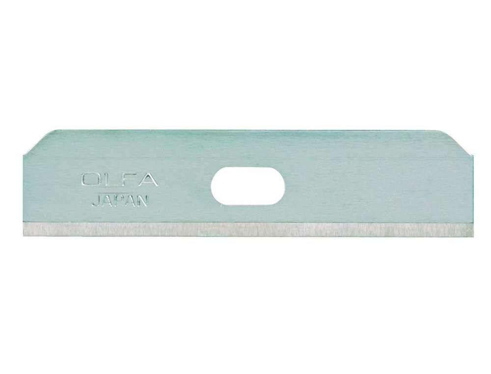 REPUESTO CUTER OLFA ANCHO 12,5 MM BLISTER DE 10 UNIDADES PARA CUTER SEGURIDAD SK-7