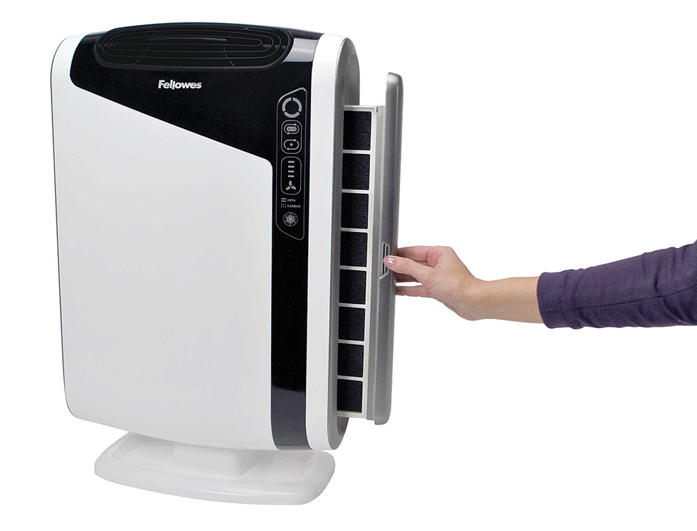 PURIFICADOR DE AIRE FELLOWES AERAMAX DX95 RENDIMIENTO HASTA 28 M2 FILTRO HEPA / CARBONO 400X207X640 MM