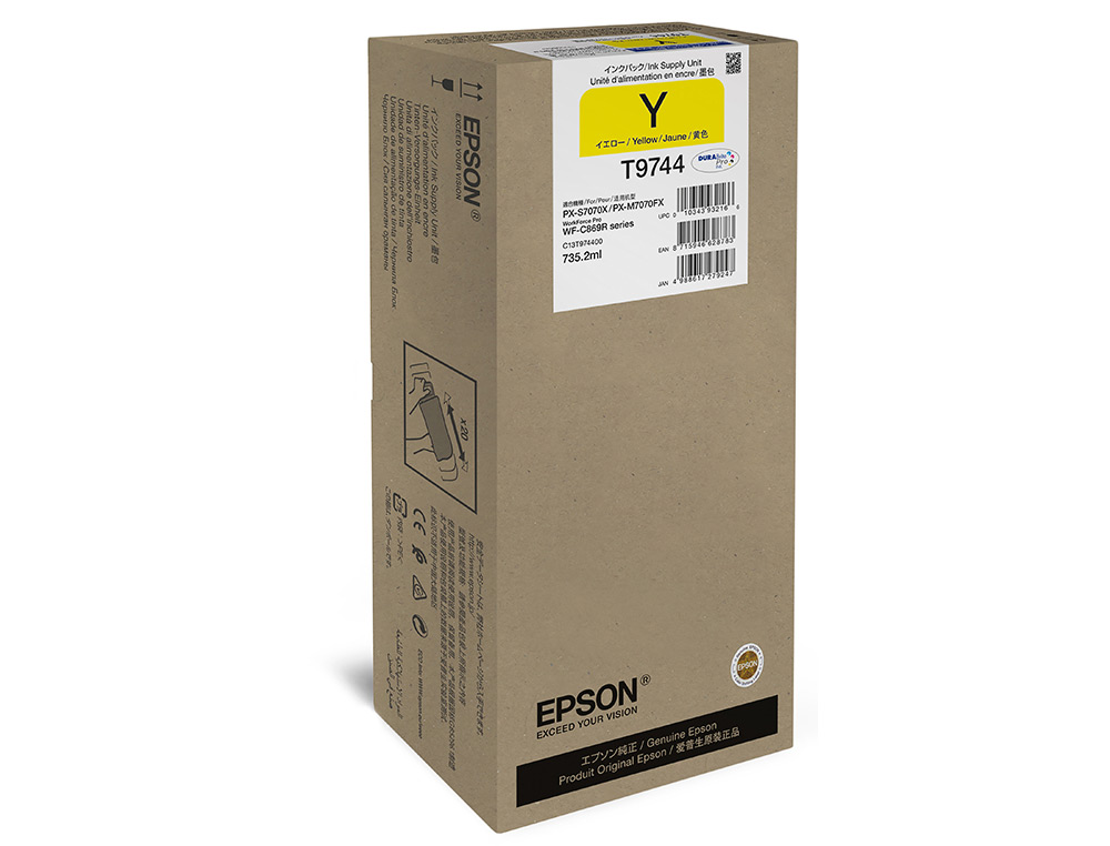 INK-JET EPSON WORKFORCE PRO WF-C869R AMARILLO XXL INK SUPPLY UNIT