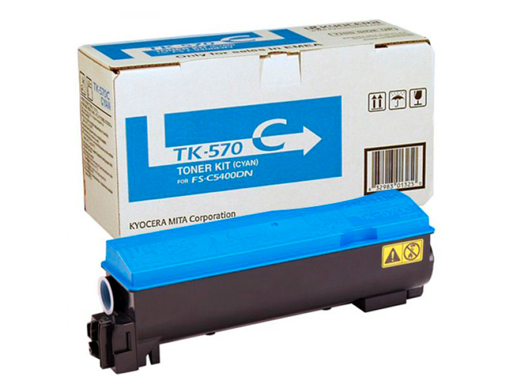 TONER KYOCERA LASER TK570C PARA FS-5400 CIAN