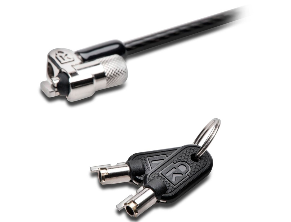 CANDADO KENSINGTON CON LLAVE MICROSAVER 2.0 PARA ORDENADORES PORTATILES