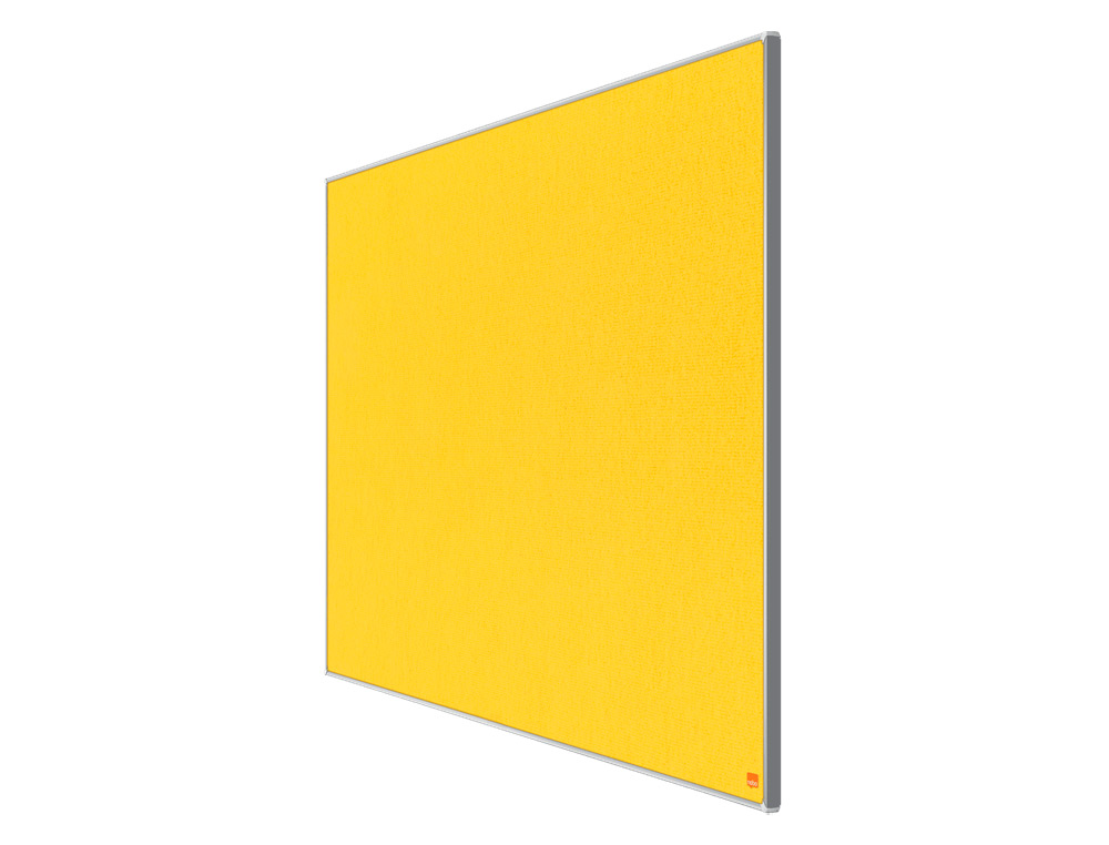 TABLERO DE ANUNCIOS NOBO IMPRESSION PRO FIELTRO AMARILLO FORMATO PANORAMICO 55
