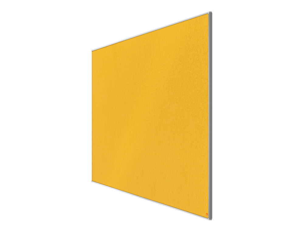 TABLERO DE ANUNCIOS NOBO IMPRESSION PRO FIELTRO AMARILLO FORMATO PANORAMICO 70