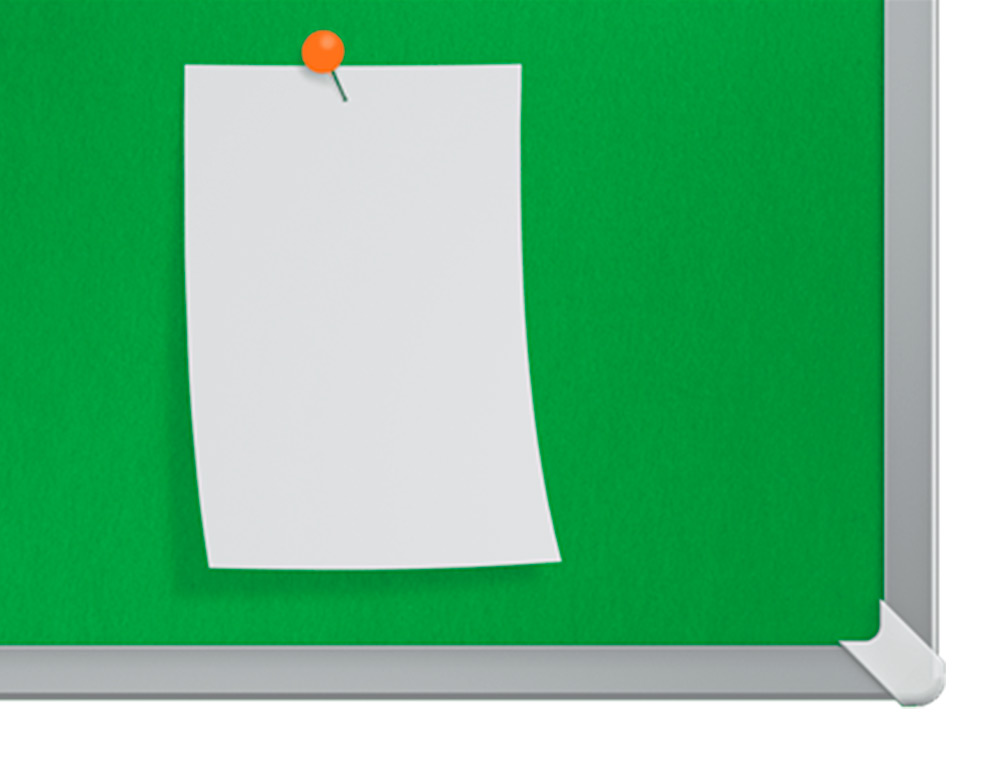 TABLERO DE ANUNCIOS NOBO IMPRESSION PRO FIELTRO VERDE FORMATO PANORAMICO 32