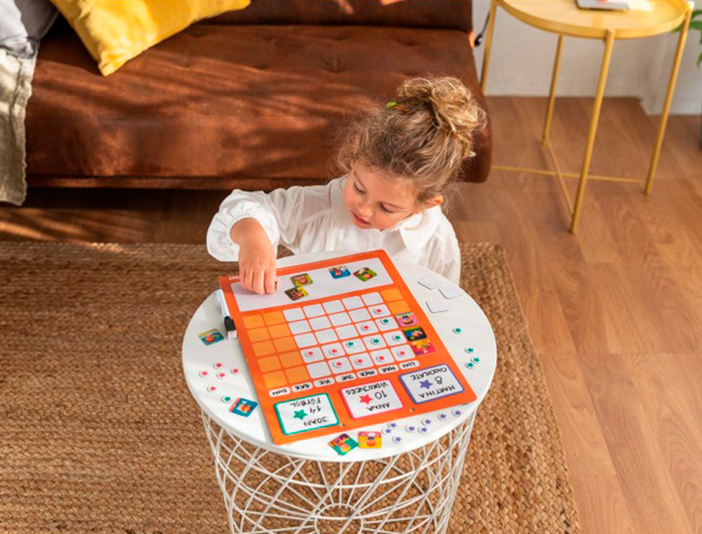 JUEGO DISET DE MESA TABLA DE RECOMPENSAS
