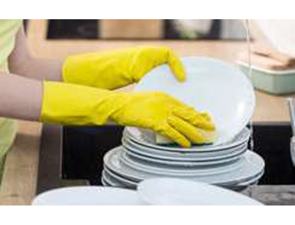 GUANTES DE LATEX SATINADOS CON RELIEVE ANTI DESLIZANTE SIN POLVO PAR TALLA PEQUEA