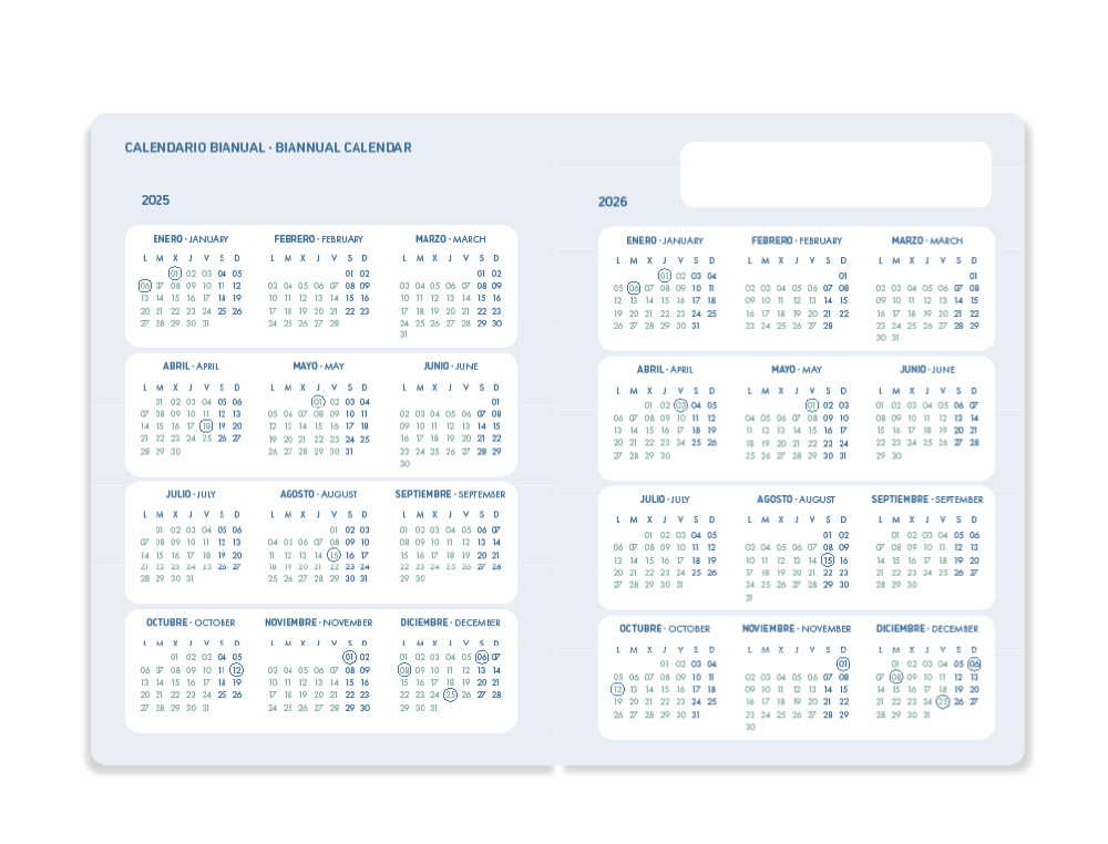 AGENDA ESCOLAR LIDERPAPEL 25-26 ESPIRAL CLASSIC NARANJA DIA PAGINA A5 BILINGE PAPEL FSC 70 GR