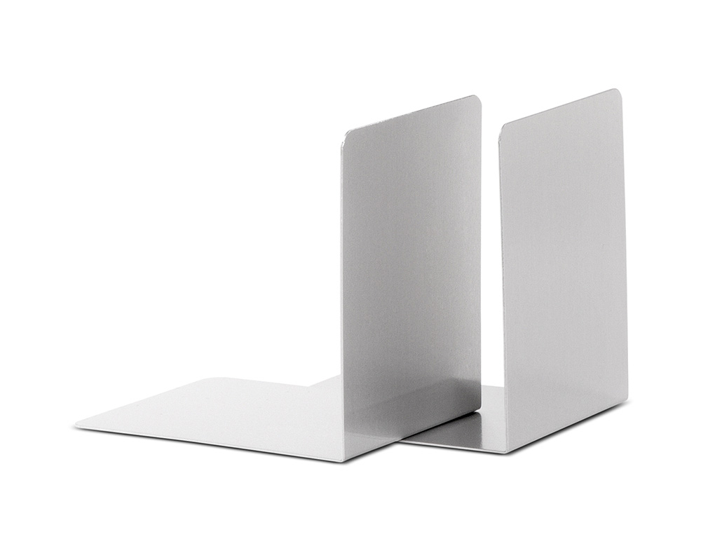 APOYALIBROS METALICO MAUL ALUMINIO 100X80X100 MM JUEGO