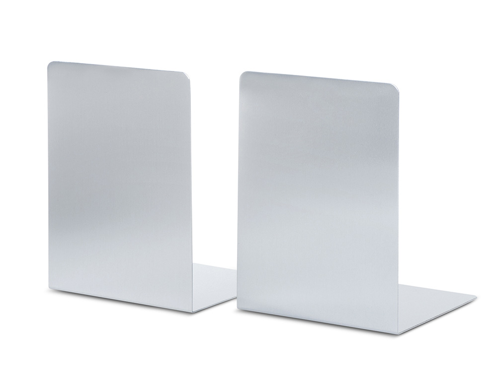 APOYALIBROS METALICO MAUL ALUMINIO 160X150X210 MM JUEGO