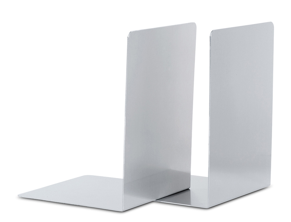 APOYALIBROS METALICO MAUL ALUMINIO 160X150X210 MM JUEGO
