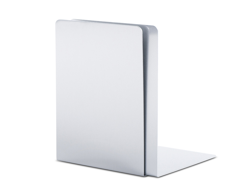 APOYALIBROS METALICO MAUL ALUMINIO 160X150X210 MM JUEGO