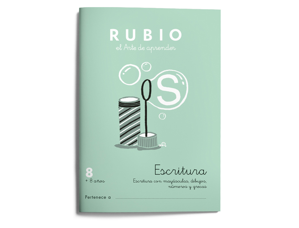CUADERNO RUBIO CALIGRAFIA N 8