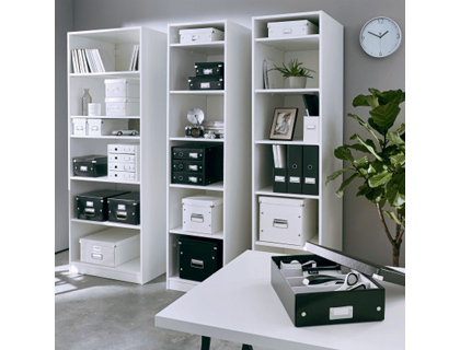 CAJA ALMACENAMIENTO LEITZ CLICK&STORE WOW CARTON RECICLADO COLOR BLANCO 281X200X369 MM