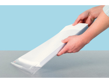 FUNDA MULTITALADRO LEITZ CON FUELLE DIN A4 CON REFUERZO 170 MC CRISTAL PACK DE 10 UNIDADES