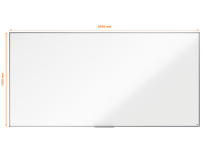 PIZARRA BLANCA NOBO ESSENCE MELAMINA 240X120 CM