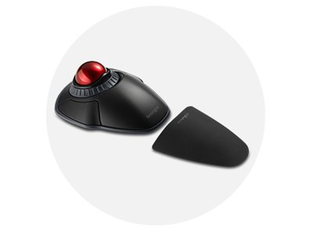 RATON KENSINGTON ORBIT OPTICO TRACKBALL INALAMBRICO CON ANILLO DESPLAZAMIENTO COLOR BLANCO