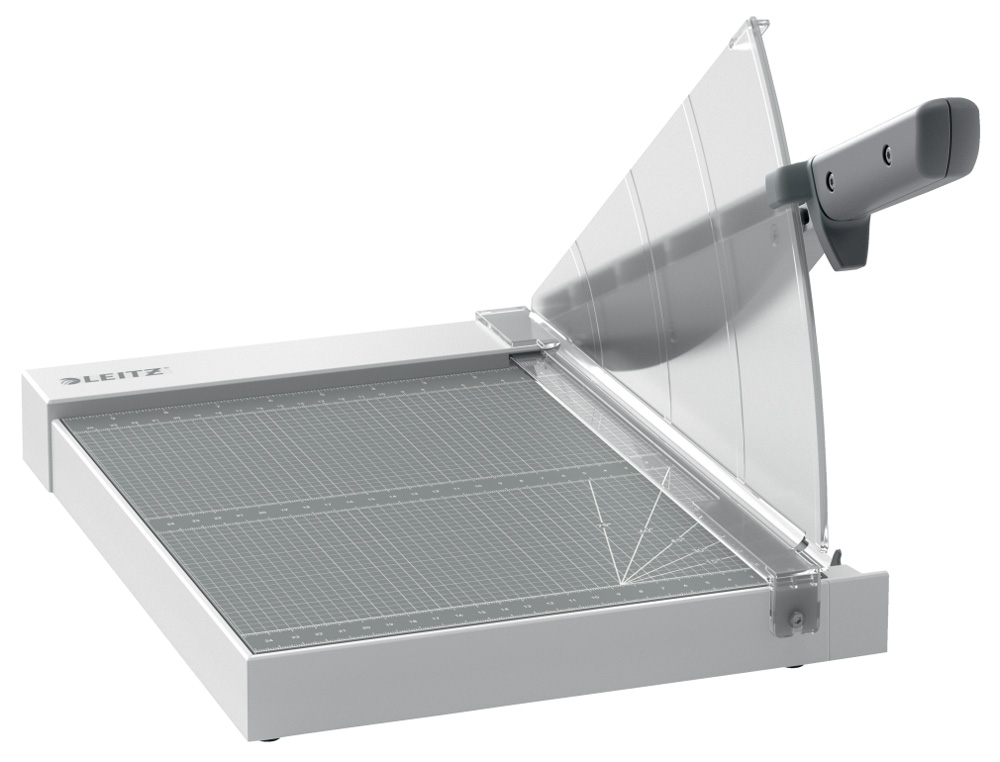 GUILLOTINA LEITZ MANUAL HOME DIN A4 LARGO DE CORTE 330 MM CAPACIDAD 8 HOJAS