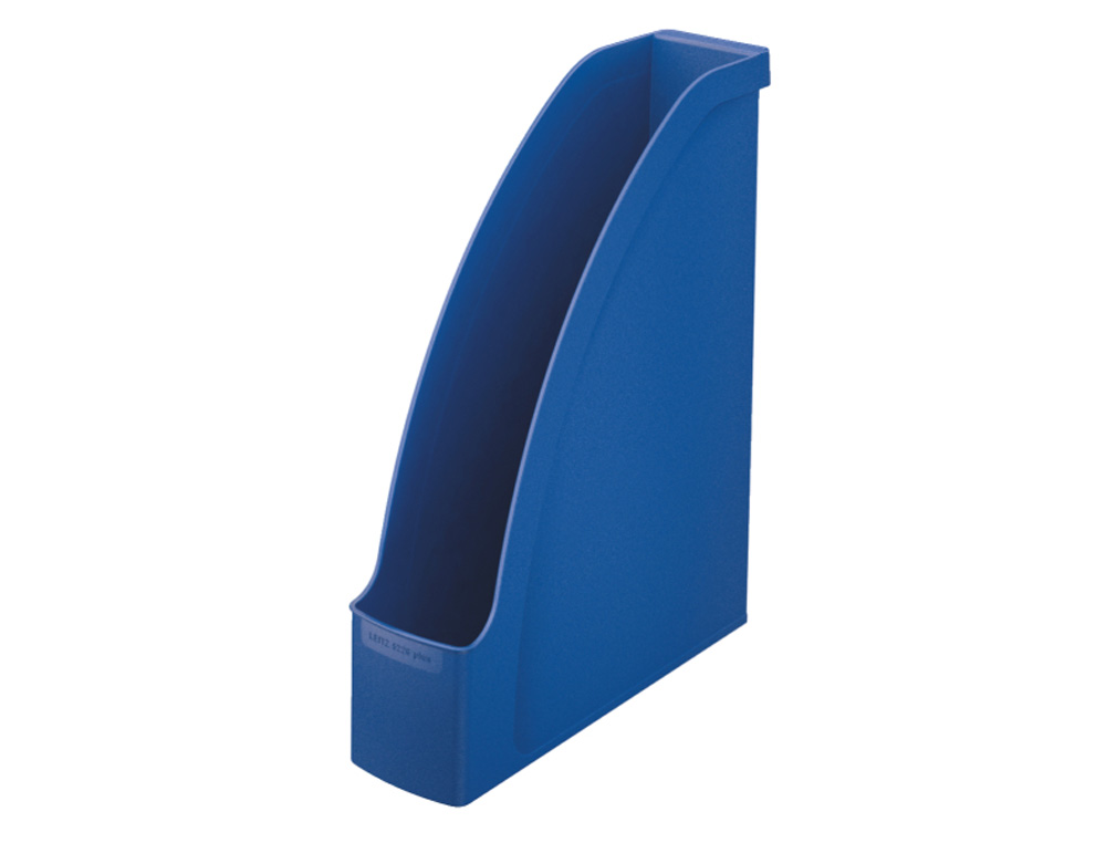 REVISTERO LEITZ PLUS PLASTICO LOMO 70 MM COLOR AZUL 78X300X278 MM
