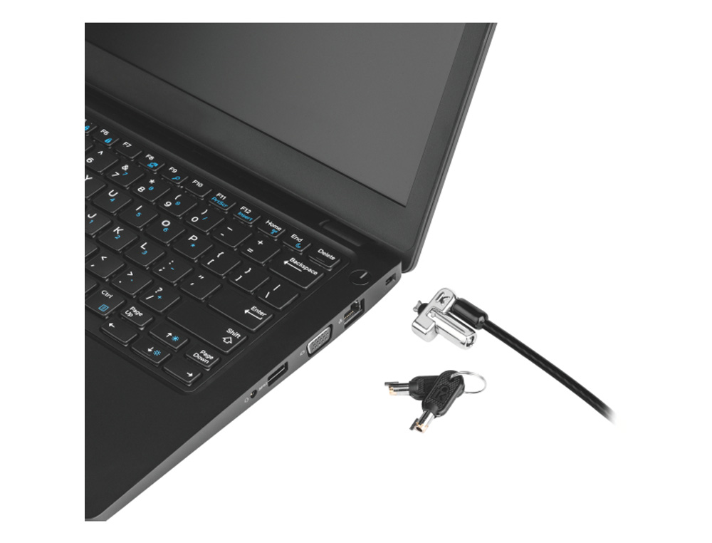 CANDADO KENSIGTON CON LLAVE N17 PARA ORDENADORES PORTATILES DELL