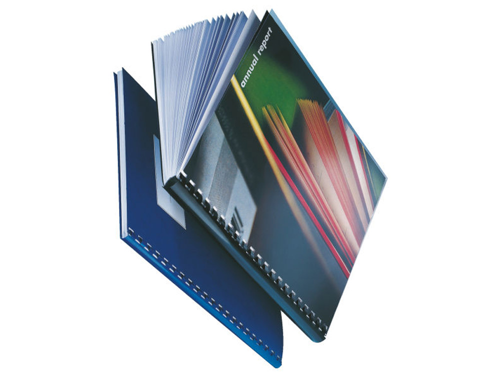 CANUTILLO LEITZ COMBID PLASTICO 19 MM 180 HOJAS COLOR NEGRO CAJA DE 100 UNIDADES