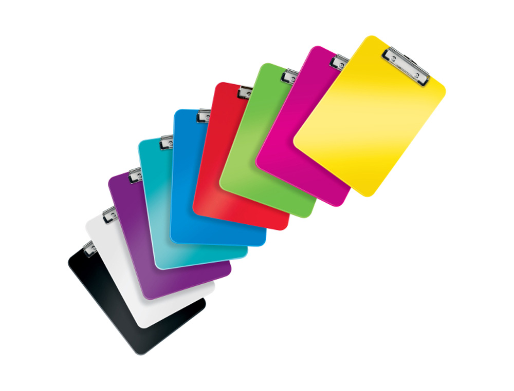 CARPETA LEITZ WOW PLASTICO RIGIDO DIN A4 CON PINZA SUPERIOR COLOR VERDE