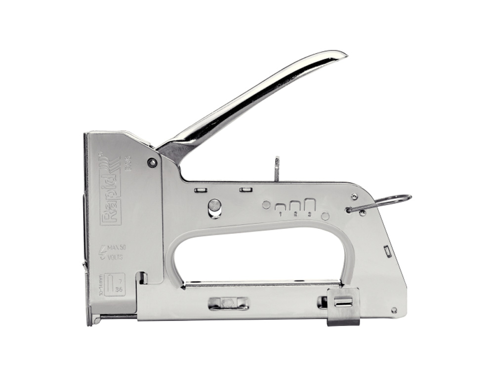 GRAPADORA RAPID CLAVADORA R36 CROMADA USA GRAPAS N 36