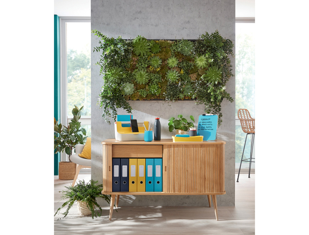 CUBILETE PORTALAPICES LEITZ COSY PLASTICO COLOR GRIS