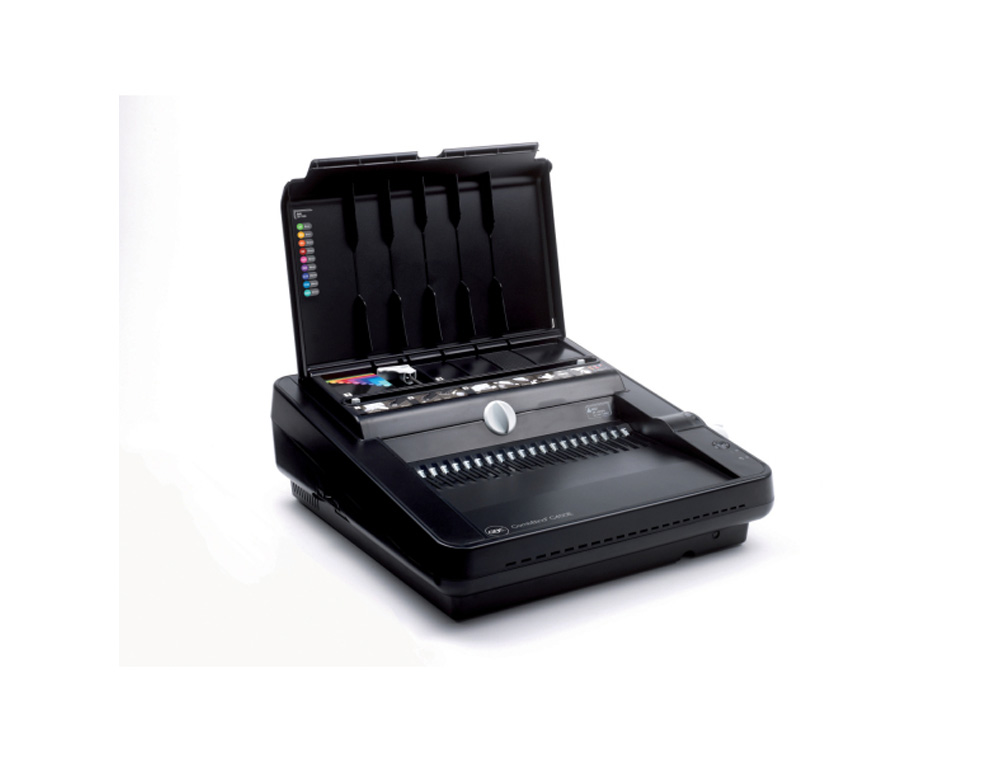 ENCUADERNADORA CANUTILLO GBC COMBBIND C450E ELECTRICA PERFORA 25 HOJAS DIN A3 VERTICAL/DIN A4/DIN A5