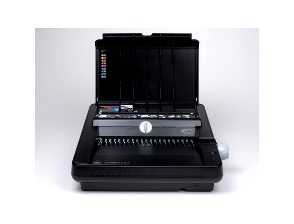 ENCUADERNADORA CANUTILLO GBC COMBBIND C450E ELECTRICA PERFORA 25 HOJAS DIN A3 VERTICAL/DIN A4/DIN A5