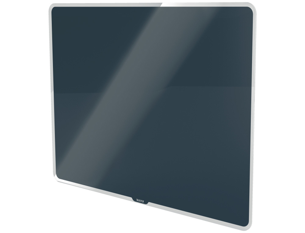 PIZARRA CRISTAL LEITZ COSY MAGNETICA COLOR GRIS 600X400 MM