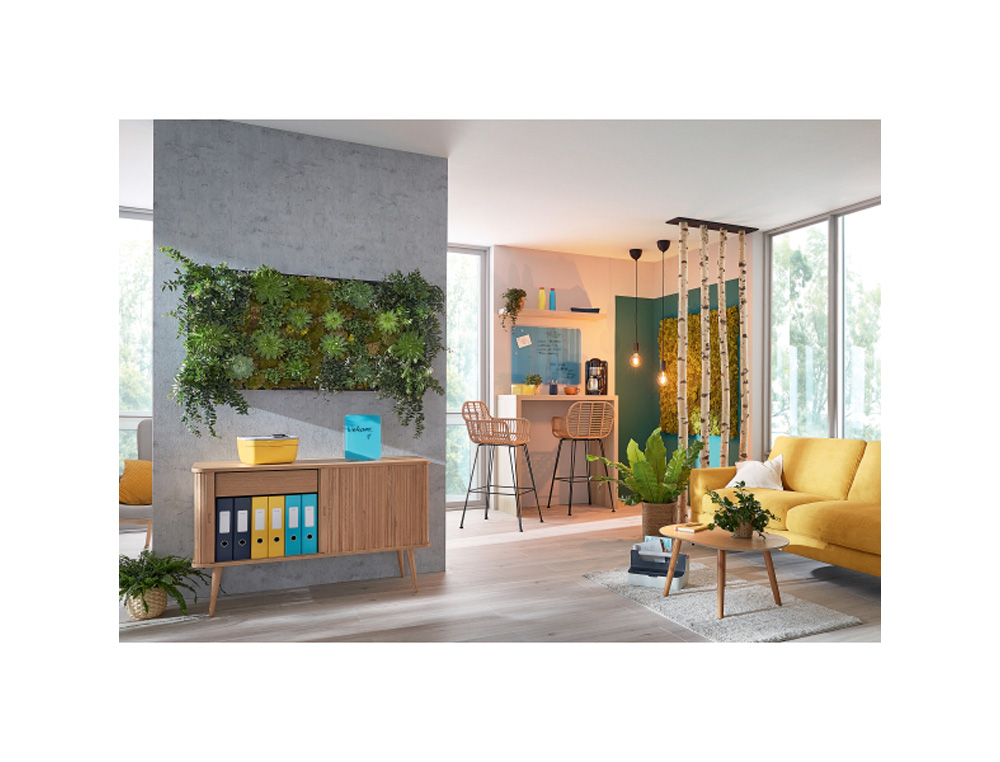 PIZARRA CRISTAL LEITZ COSY MAGNETICA COLOR GRIS 600X400 MM