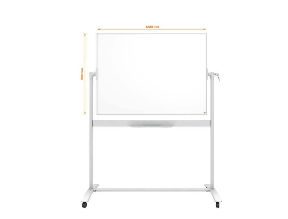 PIZARRA BLANCA NOBO CLASSIC NANO CLEAN MOVIL 1200X900 MM