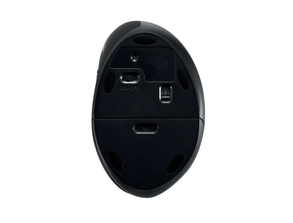 RATON KENSINGTON OPTICO PRO FIT ERGO 6 BOTONES 1600 DPI INALAMBRICO PARA ZURDOS COLOR NEGRO