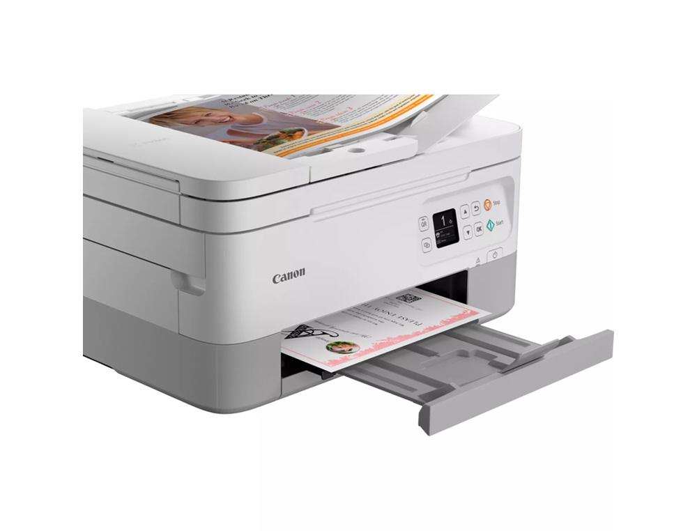 EQUIPO MULTIFUNCION CANON PIXMA TS7451I TINTA COLOR 13 PPM NEGRO/7 PPM COLOR A4 WIFI IMPRESORA ESCANER COPIADORA