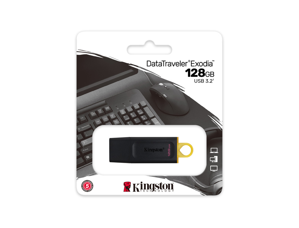 MEMORIA KINGSTON PENDRIVE EXODIA 128GB
