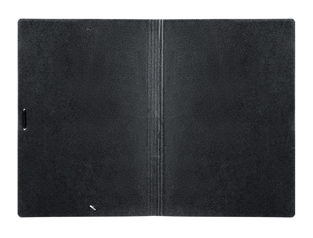 CARPETA PLANOS LIDERPAPEL A2 CARTON GOFRADO N 12 NEGRO