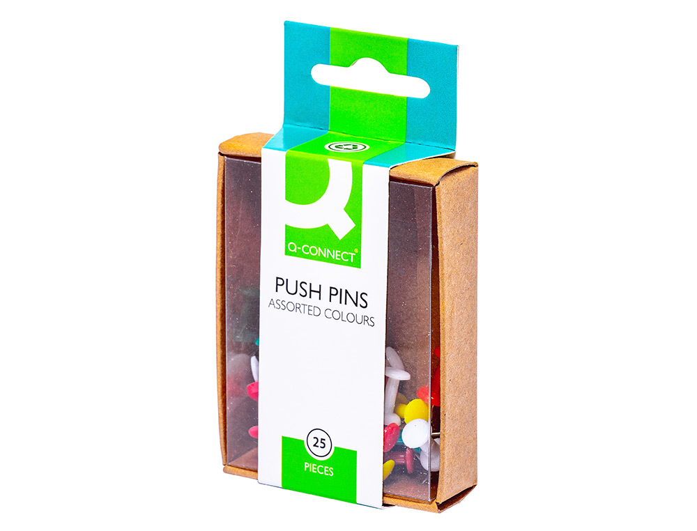 SEALIZADOR DE PLANOS Q-CONNECT CAJA DE 25 UNIDADES COLORES SURTIDOS