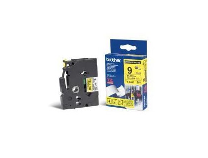 CINTA PARA ETIQUETADORES BROTHER CINTA ROTULADORA AMARILLO / NEGRO 9
