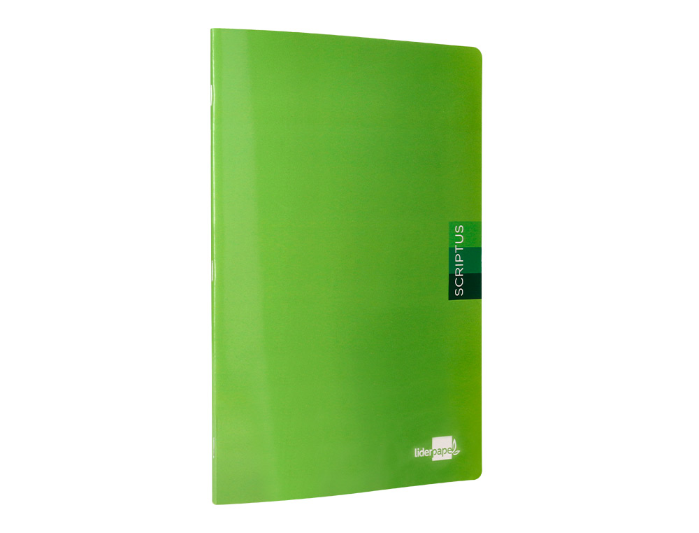 LIBRETA LIDERPAPEL SCRIPTUS A4 48 HOJAS 90GR CUADRO 4MM CON MARGEN