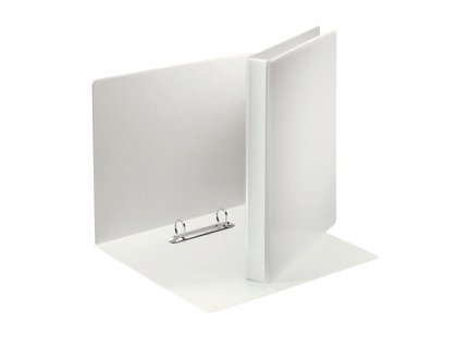 CARPETA CANGURO ESSELTE BASICA 2 ANILLAS MIXTAS 40 MM DIN A4 PLASTICO COLOR BLANCO