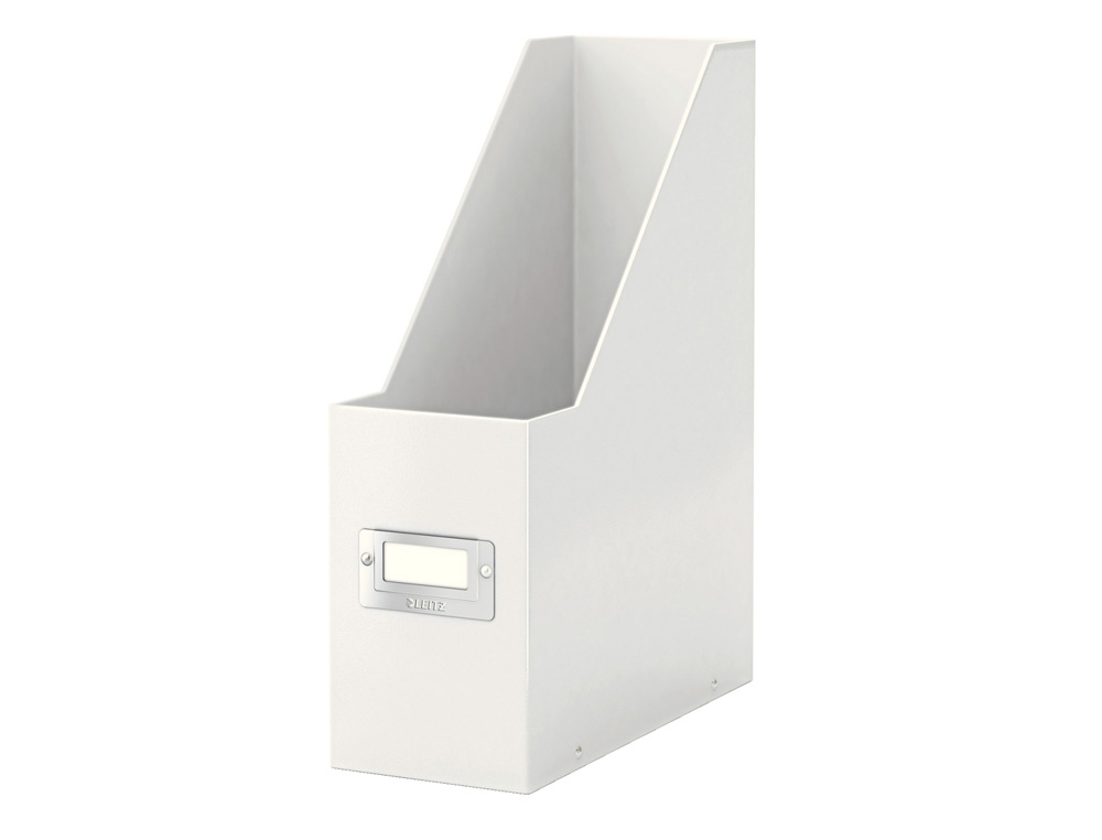 REVISTERO LEITZ CLICK & STORE CON PORTAETIQUETAS COLOR BLANCO 103X170X235 MM