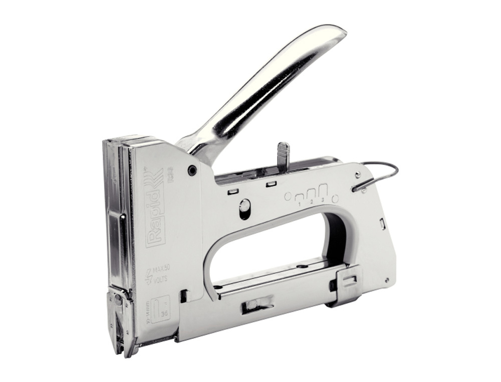 GRAPADORA RAPID CLAVADORA R36 CROMADA USA GRAPAS N 36