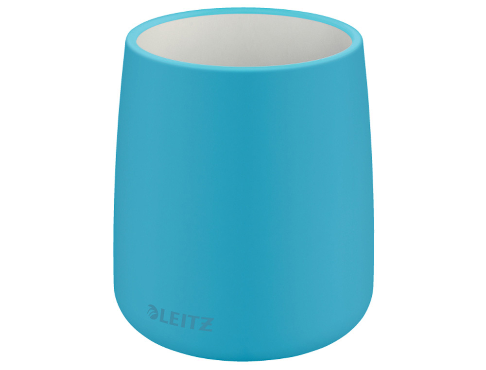 CUBILETE PORTALAPICES LEITZ COSY PLASTICO COLOR AZUL