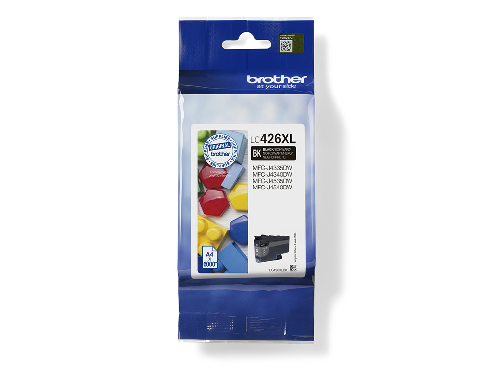 INK-JET BROTHER MFCJ4340DW NEGRO 6000 PAGINAS